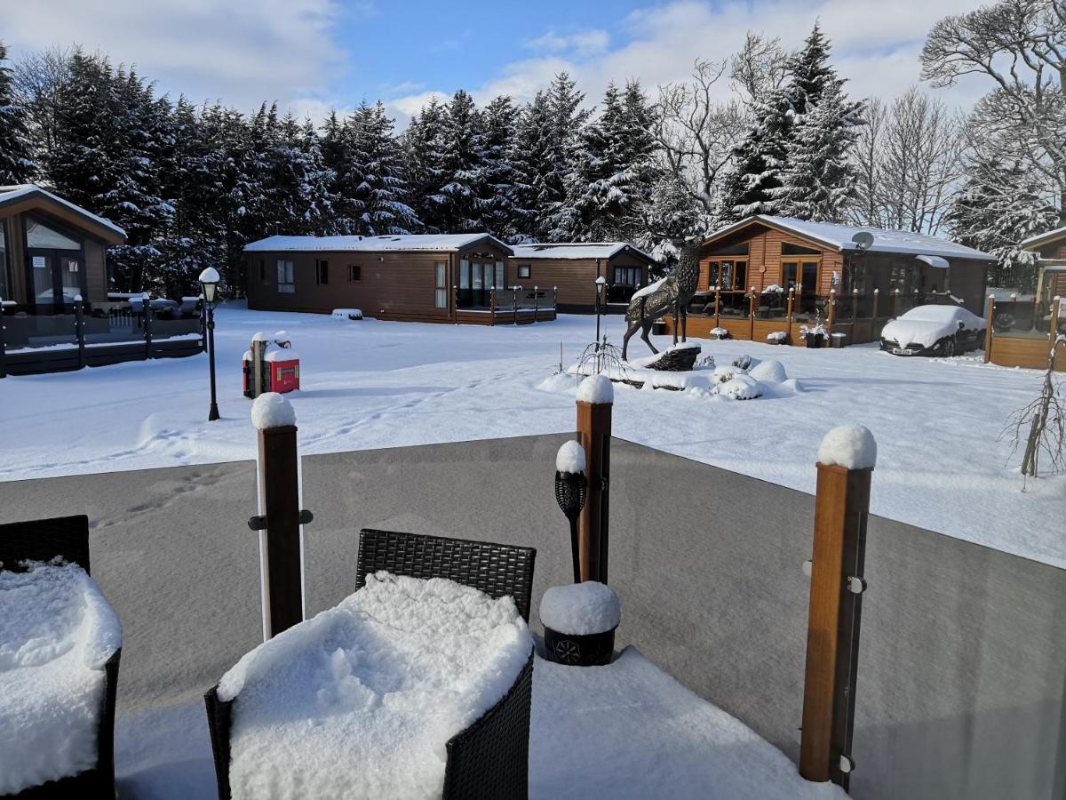 12 Burnside Lodge Auchterarder Bagian luar foto